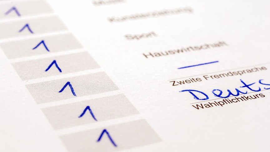 Zeugnis Noteninflation