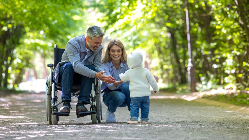 Unterstützung bei Behinderung