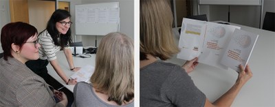 Projekt-Team am Schreibtisch