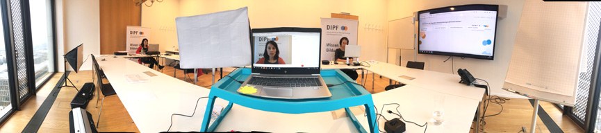 Projekt_digitaler Austausch Digitales Meeting